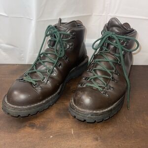 DANNER Mountain Light II Brown Leather‎ Hiking Boots USA Gortex Vibram  Sz 11D